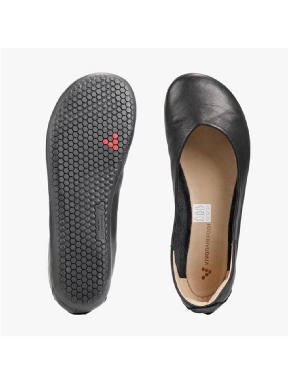 Vivobarefoot Jing Jing II Leather Flats 43